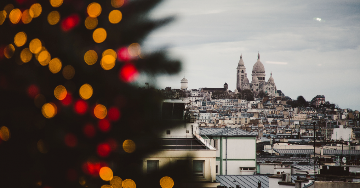 Paris France at Christmas